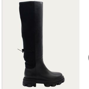 Gia Borghini Tubular Perni leather platform chunky boots